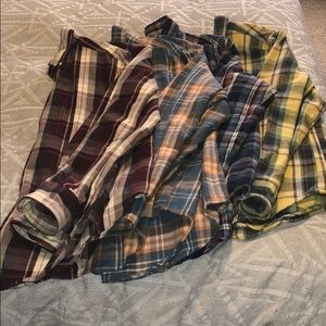 Bundle men’s flannel shirts